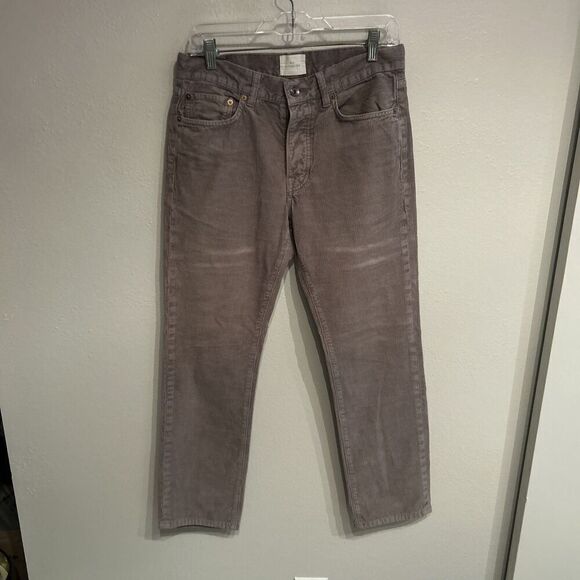 Sid Mashburn Other - Sid Mashburn Mens Size 31 31x29 Gray Corduroy Pants Chinos